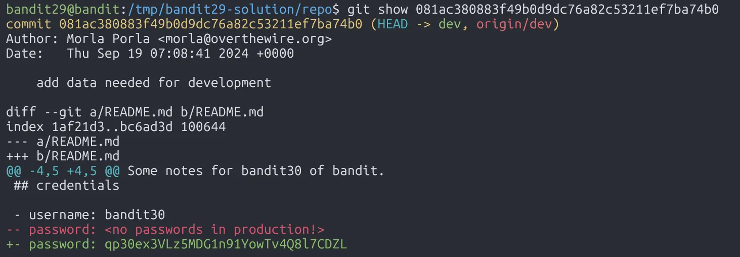 bandit29-solution3