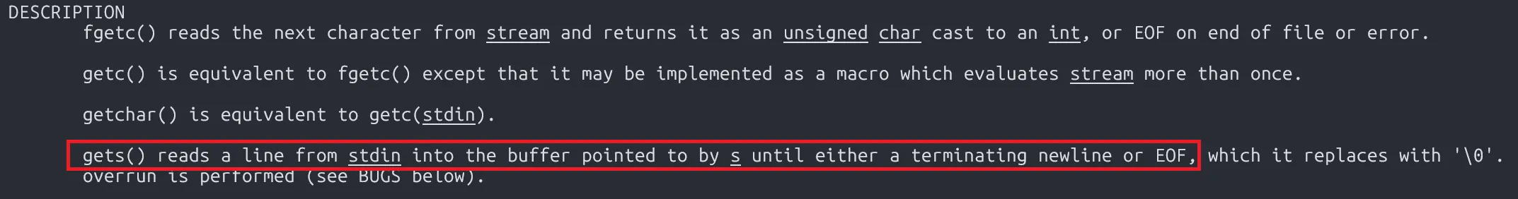 gets-man-page
