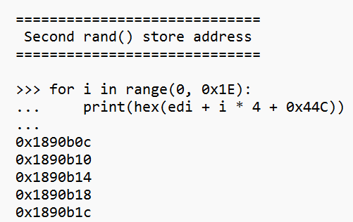 second-rand